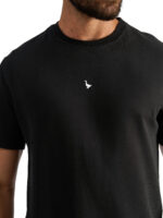 The Goose Is Loose Black Tee