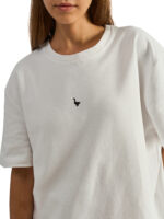 The Goose Is Loose White Tee